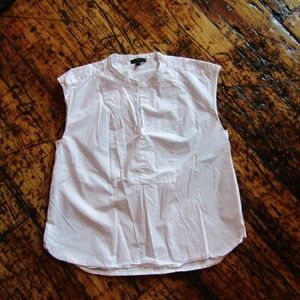 SOLD J. Crew Collarless Top
